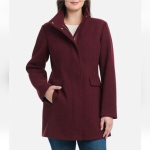 NWT VINCE CAMUTO RED COAT